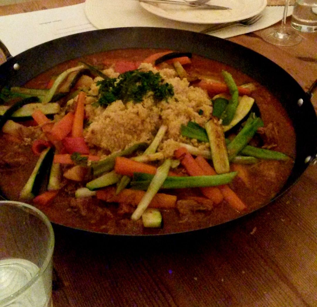 Pfanne mit Gem&uuml;se (Tajine)