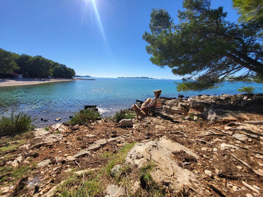 Landschaftsimpression mit Meerblick Kroatien