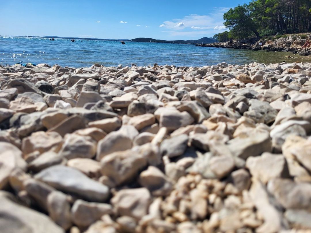 Strandimpression aus Pakostane Kroatien